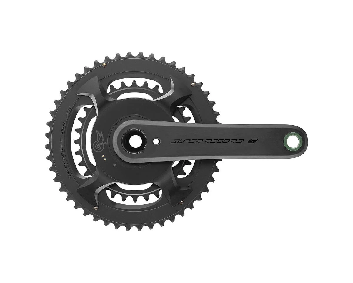 Campagnolo Super Record S Wireless Power Meter Crankset (Carbon) (2 x 12 Speed) (175mm) (50/34T) (Ultra-Torque)